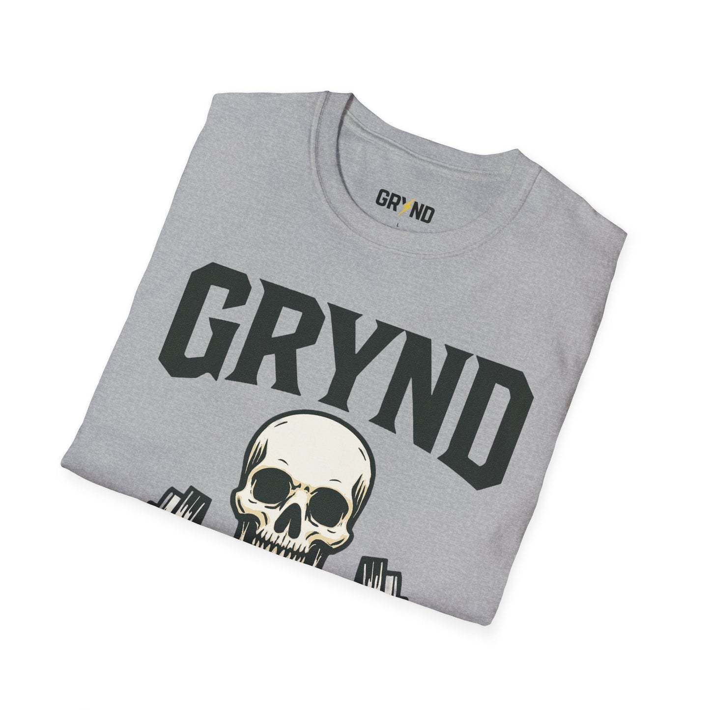 💀 GRYND TILL DEATH Unisex Softstyle Tee.